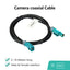 Male and Female Camera Coaxial Cable