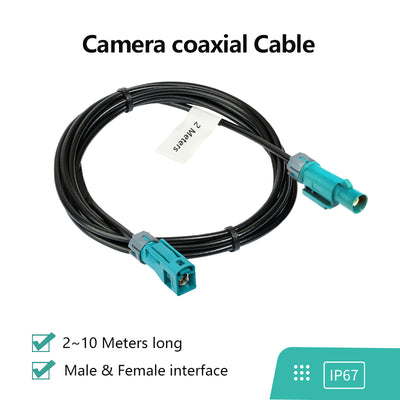 Male and Female Camera Coaxial Cable