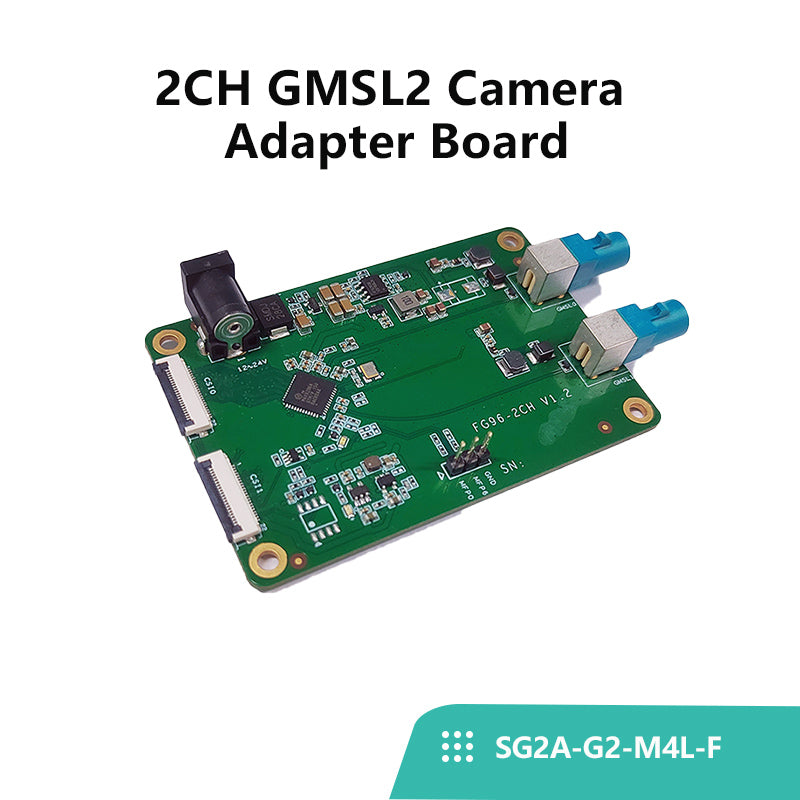 Jetson Orin NX/Nano 2CH GMSL2 camera adapter board