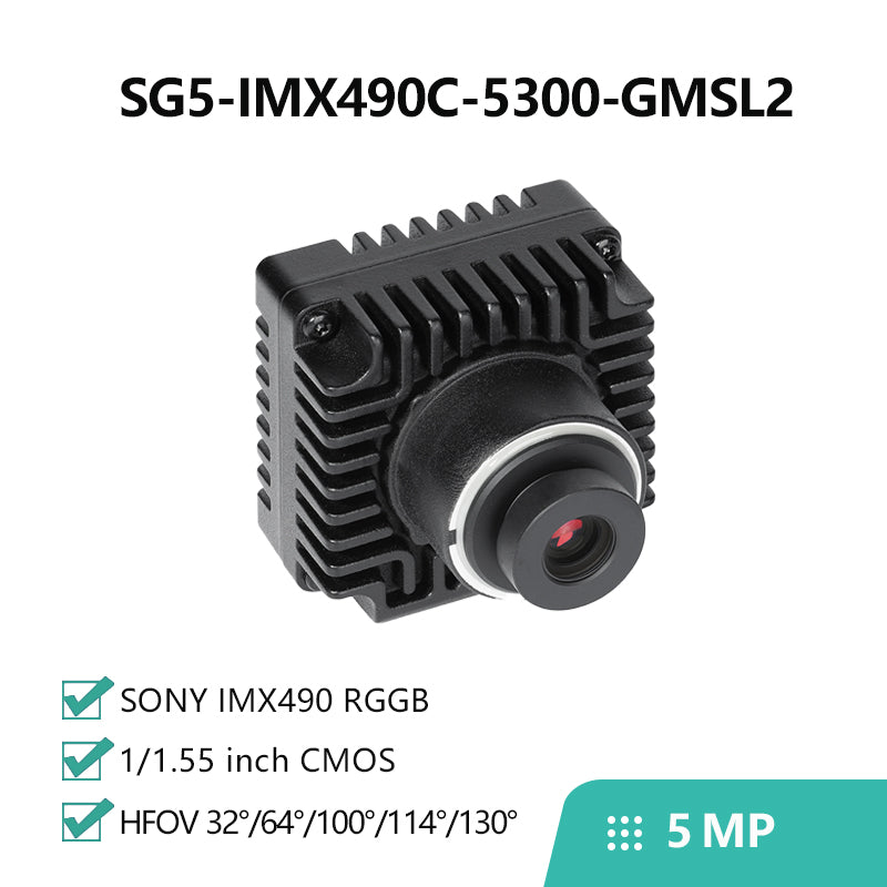 5MP IMX490 with ISP GMSL2 Camera