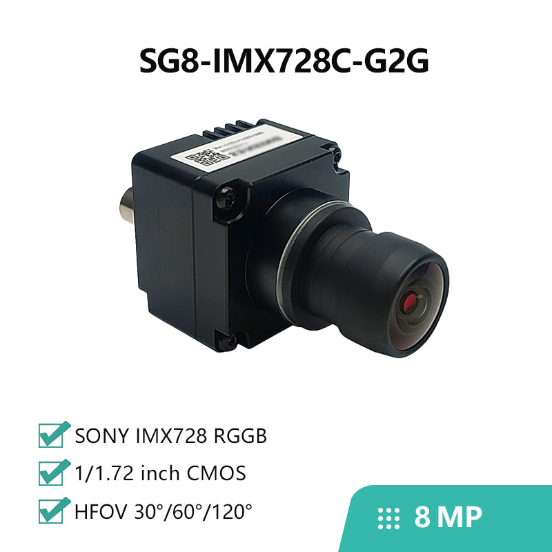 8MP IMX728 without ISP GMSL2 Camera